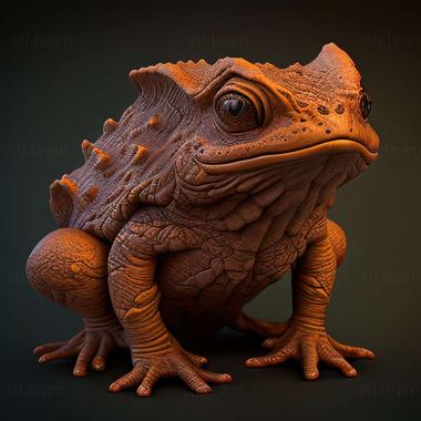 3D model Notobatrachus (STL)